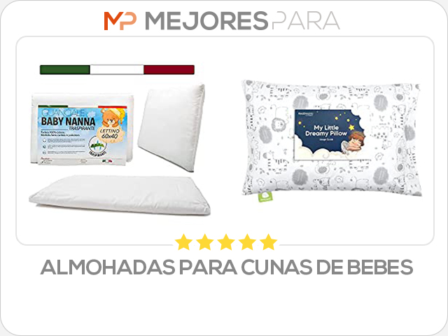 almohadas para cunas de bebes