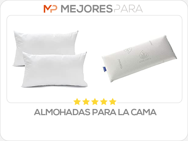 almohadas para la cama