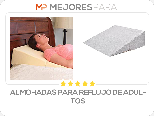 almohadas para reflujo de adultos