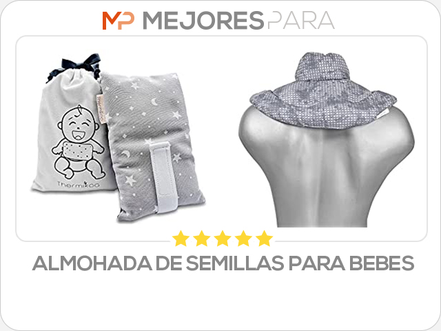 almohada de semillas para bebes