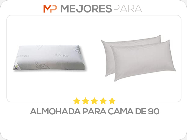 almohada para cama de 90