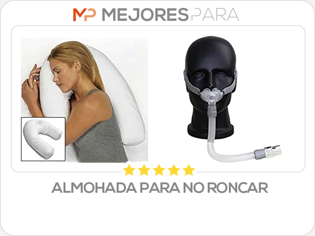 almohada para no roncar