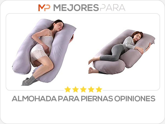 almohada para piernas opiniones