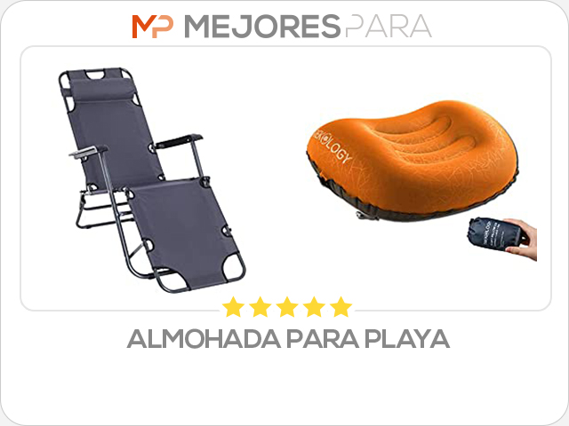 almohada para playa