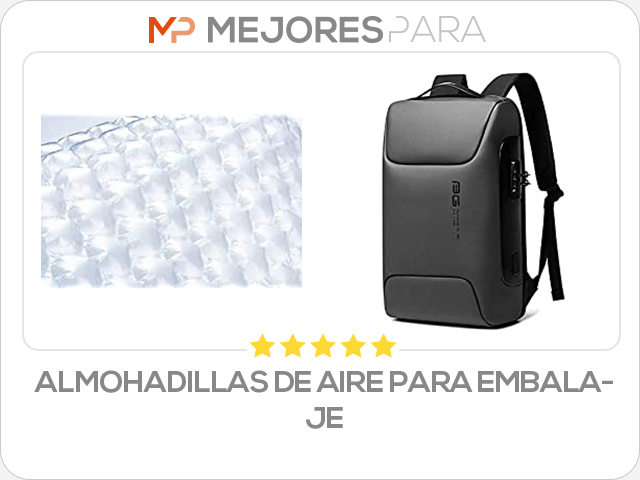 almohadillas de aire para embalaje