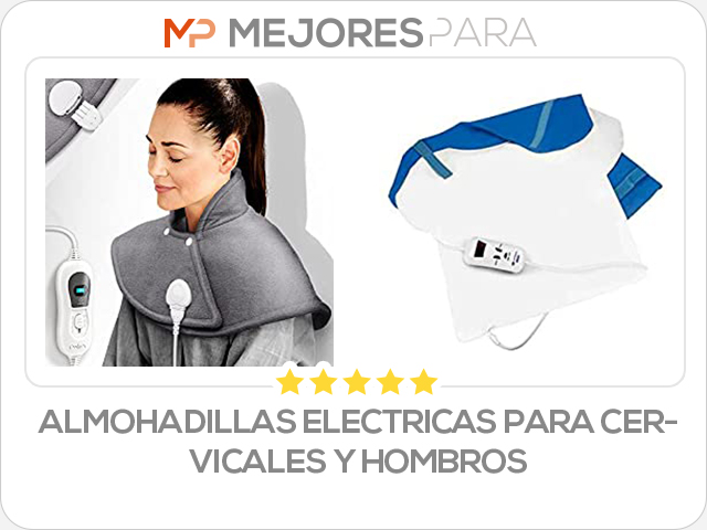 almohadillas electricas para cervicales y hombros