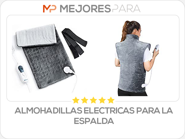 almohadillas electricas para la espalda