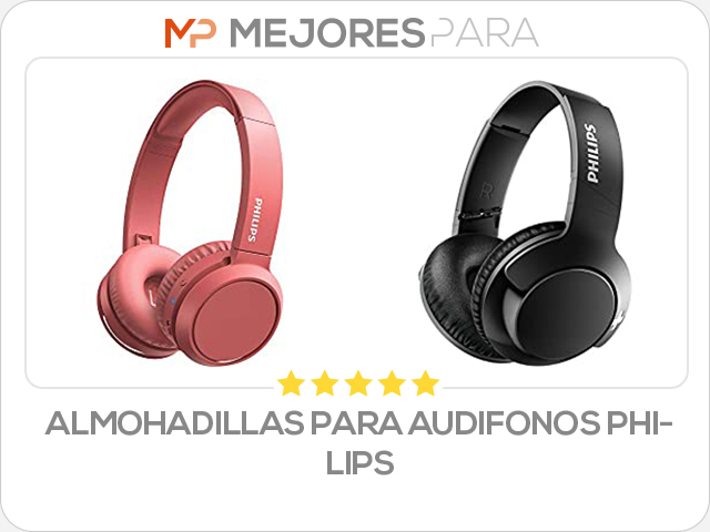 almohadillas para audifonos philips