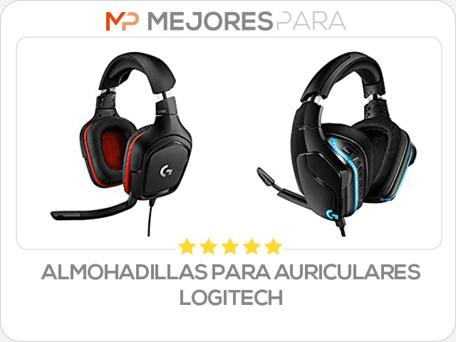 almohadillas para auriculares logitech