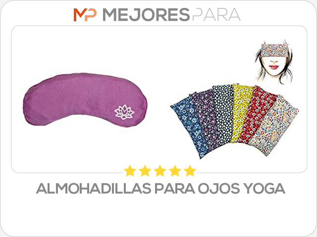 almohadillas para ojos yoga