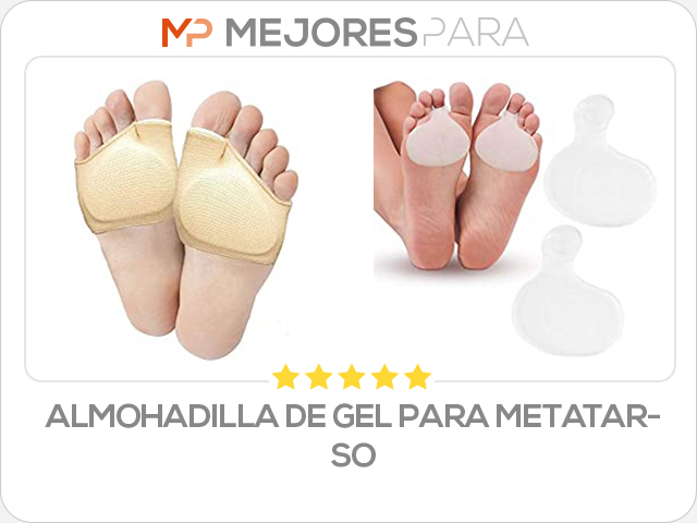 almohadilla de gel para metatarso