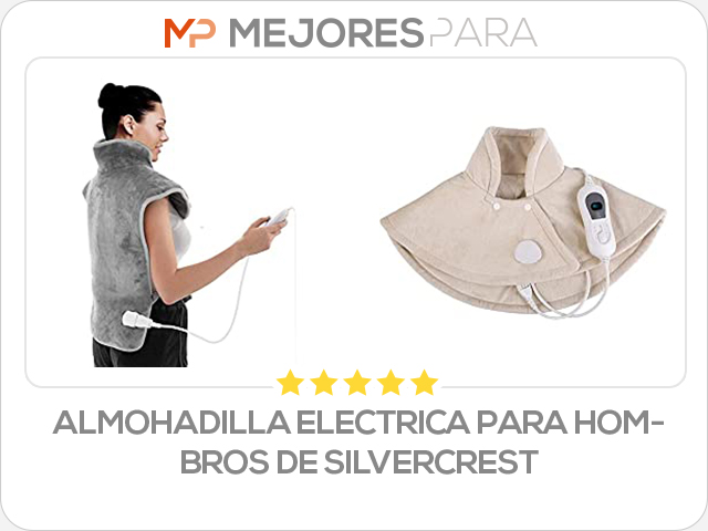 Almohadilla electrica para hombros de silvercrest