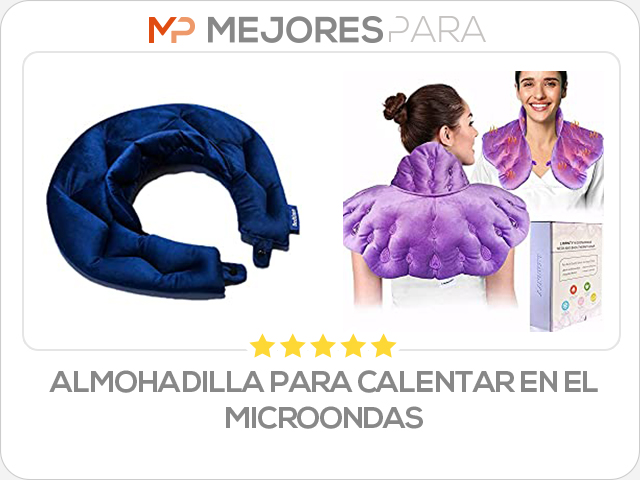 almohadilla para calentar en el microondas