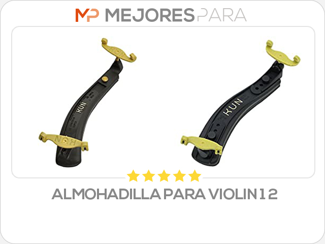 almohadilla para violin 1 2