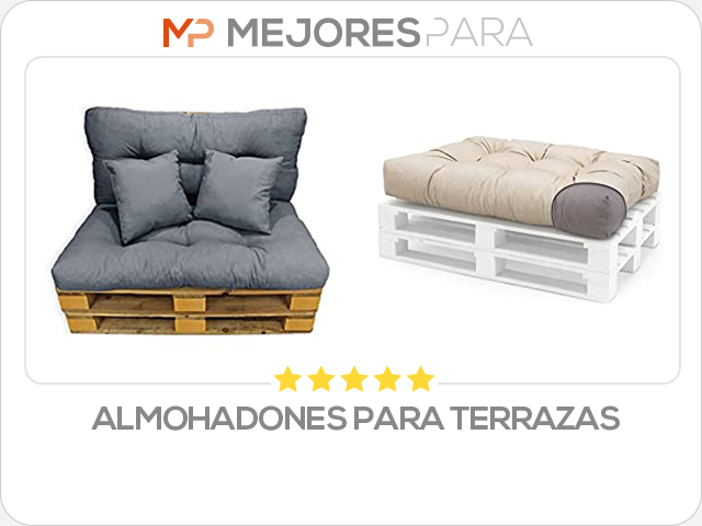 almohadones para terrazas