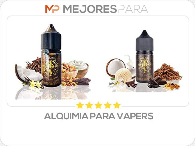 alquimia para vapers