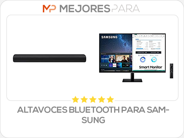 altavoces bluetooth para samsung