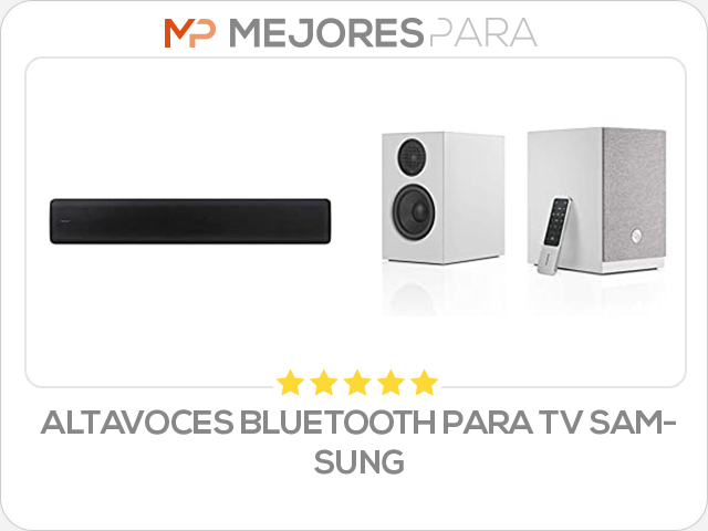 altavoces bluetooth para tv samsung