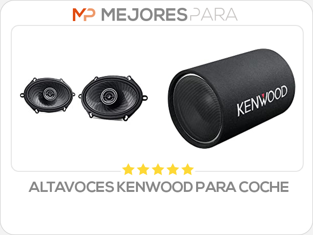 altavoces kenwood para coche