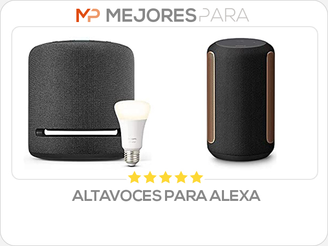 altavoces para alexa