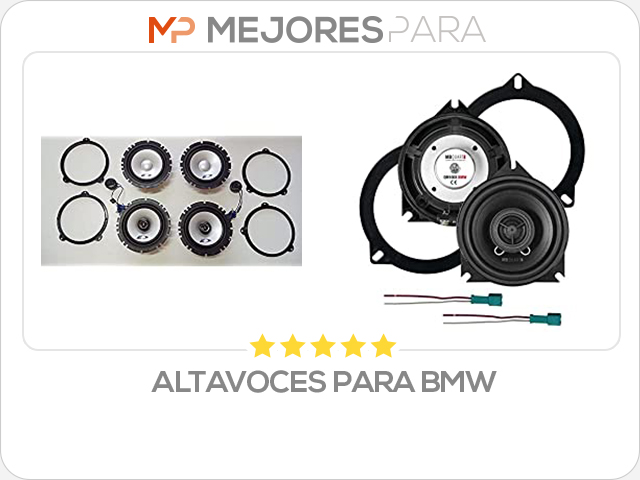 altavoces para bmw