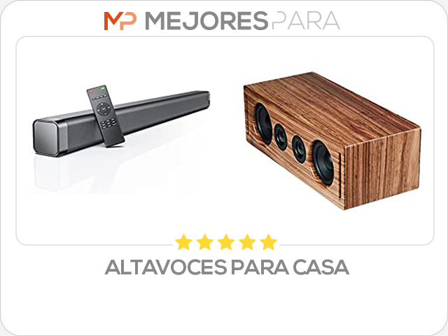 altavoces para casa