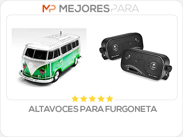 altavoces para furgoneta