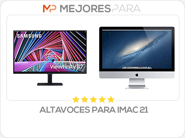 altavoces para imac 21