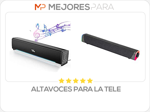 altavoces para la tele