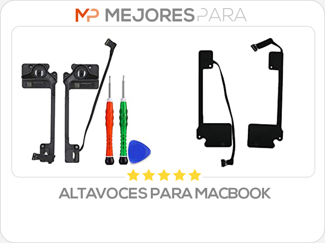 altavoces para macbook