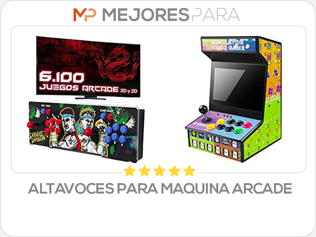 altavoces para maquina arcade