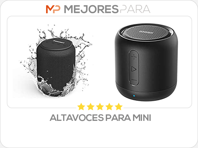 altavoces para mini