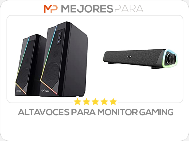 altavoces para monitor gaming