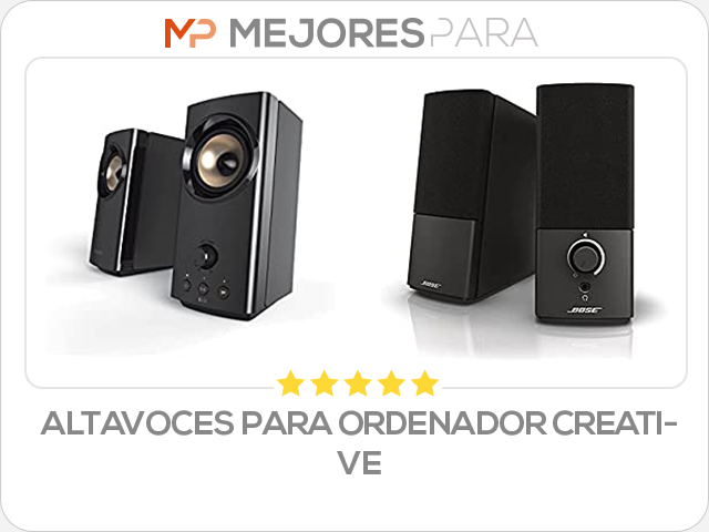 altavoces para ordenador creative