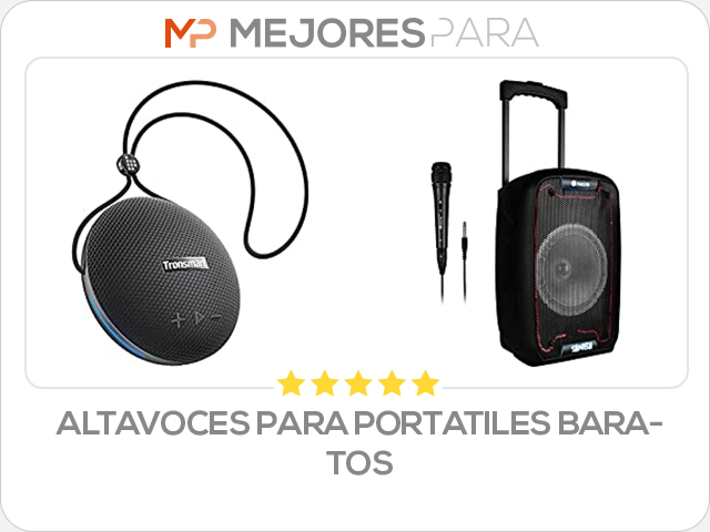 altavoces para portatiles baratos