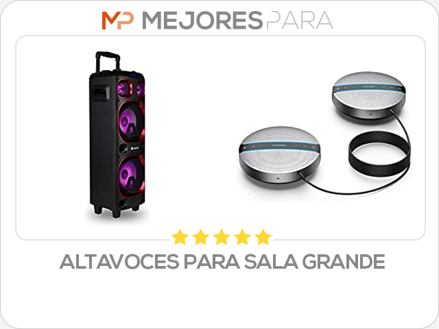 altavoces para sala grande