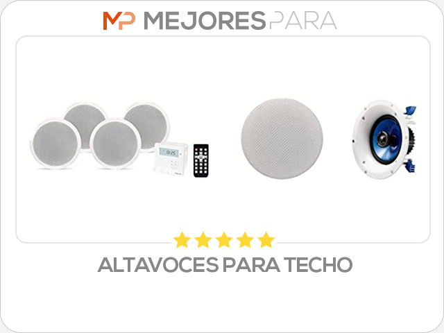 altavoces para techo