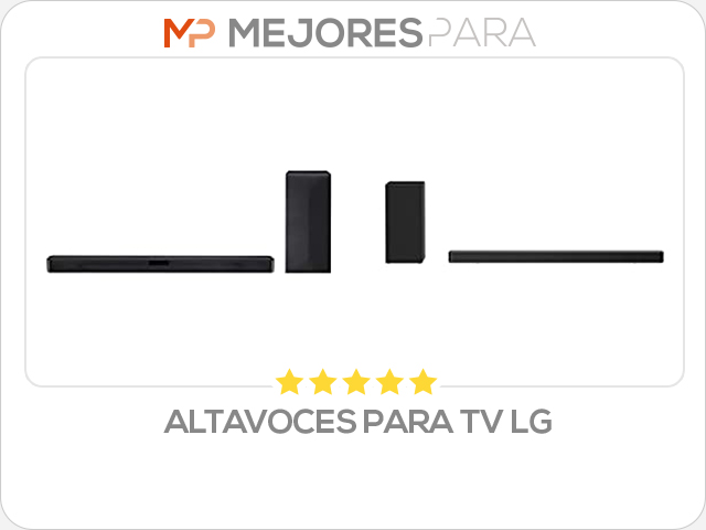 altavoces para tv lg