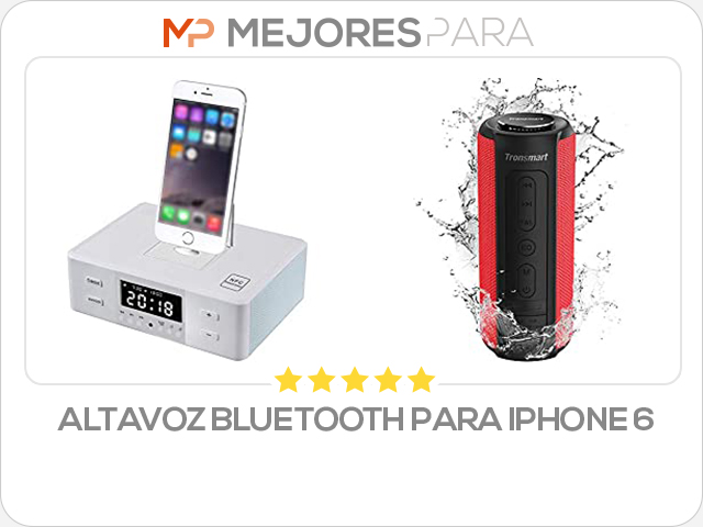 altavoz bluetooth para iphone 6