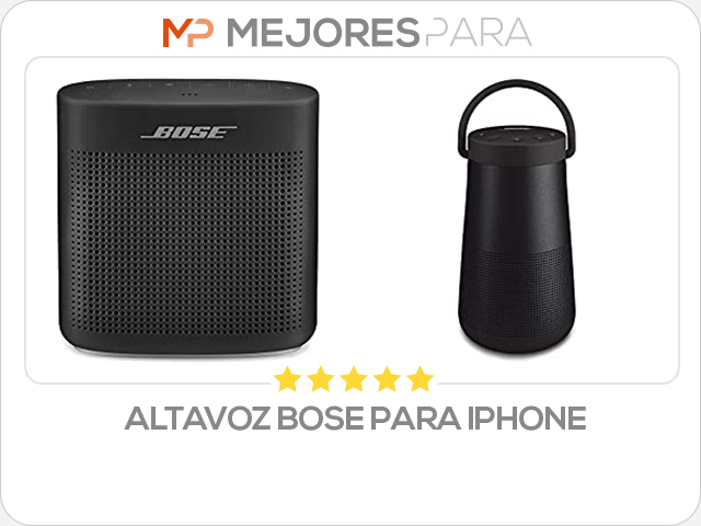 altavoz bose para iphone