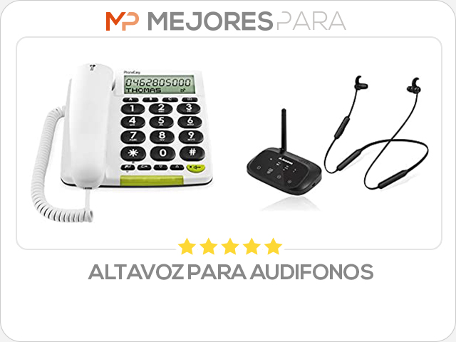 altavoz para audifonos