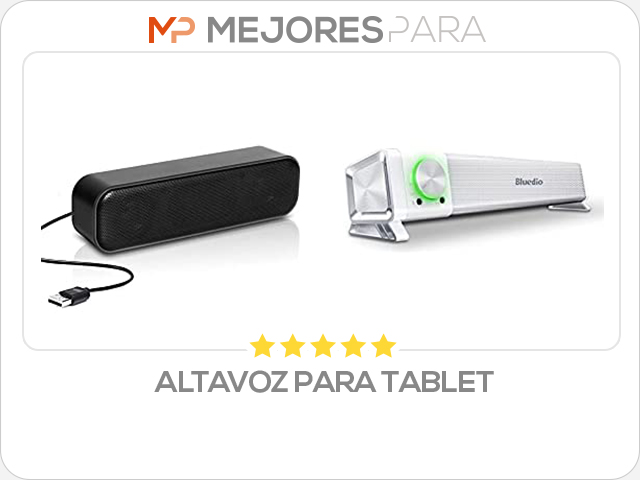 altavoz para tablet