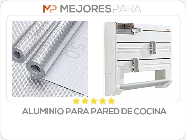 aluminio para pared de cocina