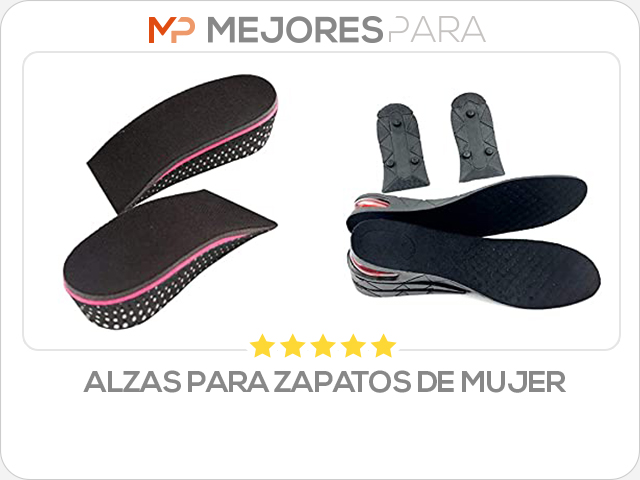 alzas para zapatos de mujer