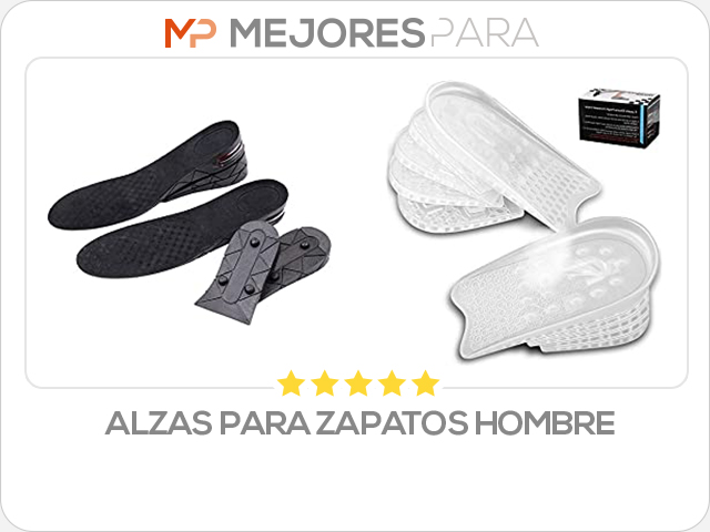 alzas para zapatos hombre