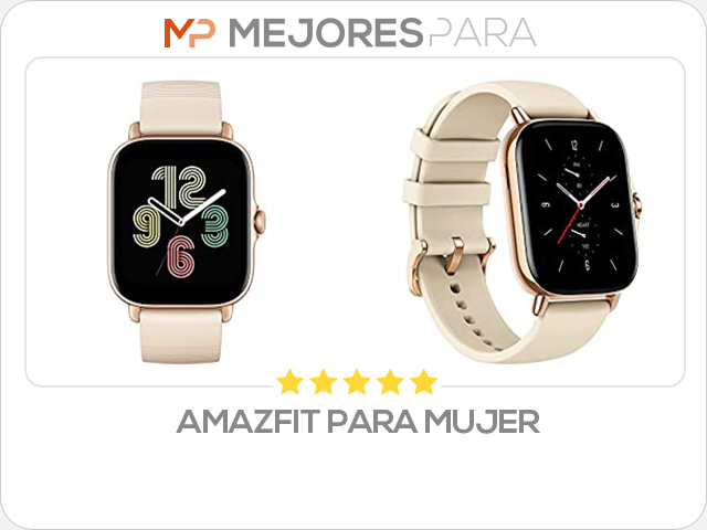 amazfit para mujer