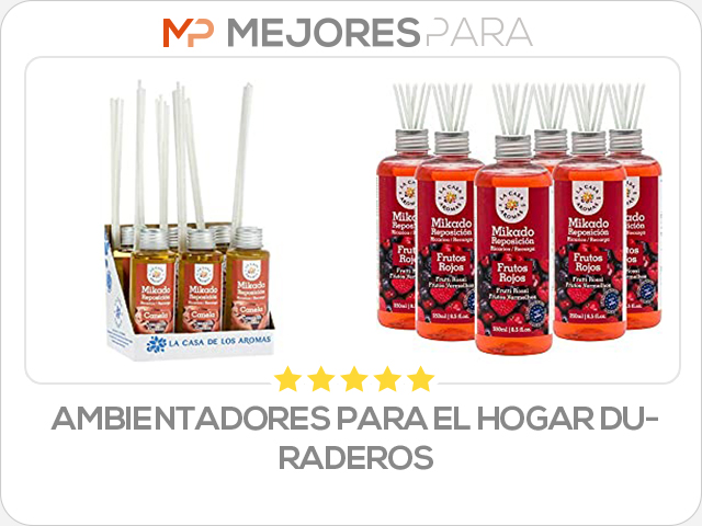 ambientadores para el hogar duraderos