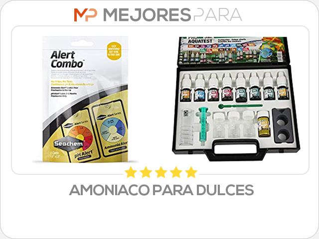 amoniaco para dulces