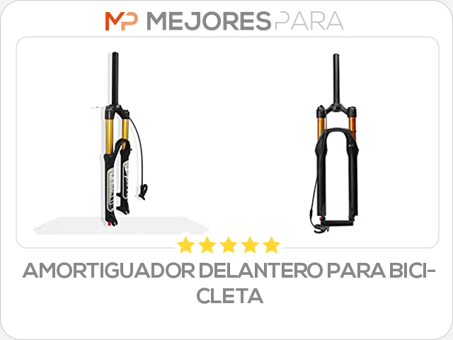 amortiguador delantero para bicicleta