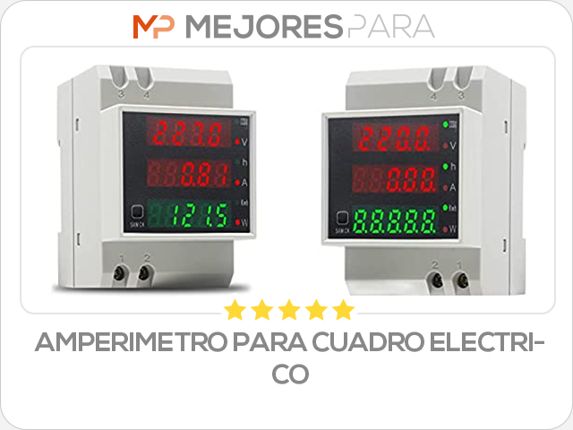 amperimetro para cuadro electrico